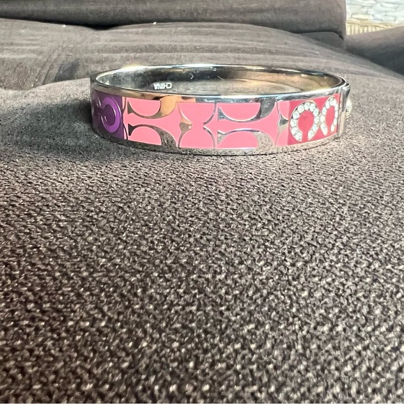 Coach OP ART a Multi Colored C Bangle Bracelet - Picture 15 of 15